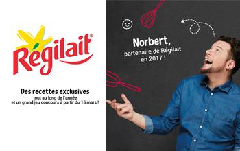 Nouveau partenaire culinaire pour Régilait